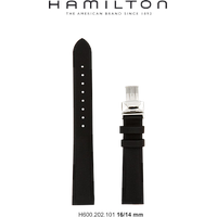 Hamilton Silikon/Kautschuk Lorna Band-set Kunststoff-schwarz-16/14 H693.202.101 - schwarz