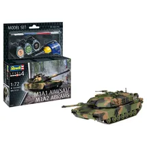 Revell Modellbau Revell Model Set M1A1 AIM(SA)/ M1A2 Abrams