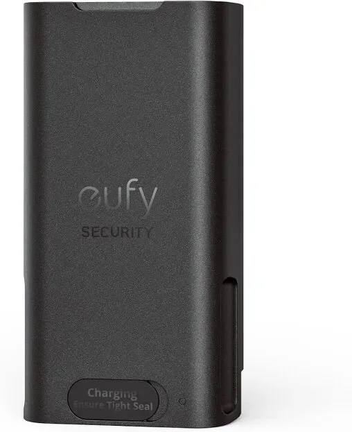eufy Wiederaufladbarer Akku mit USB-C, Schnellwechsel-Akku, Kinderleicht zu Installieren und zu Entfernen, Kraftvoller Reserveakku, 6500mAh Kapazität, Kompatibel mit eufy Video Doorbell E340
