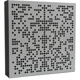 Bluetone Acoustics Binary AbFuser Akustikpaneele – Schalldämmung Akustikplatten – Akustik Absorber und Diffusor zum Heimkino, Studio, Wohnzimmer- Acoustic Panel (Grau, 50x50x5cm)