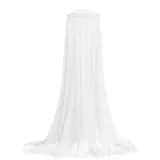 vidaXL Moskitonetz für Bett 220 Mesh 56 x 56 x 220 cm Weiß