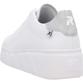 Rieker Sportliche Schnürschuhe Damen Weiß 40
