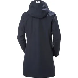 HELLY HANSEN Long Belfast Regenmantel Damen Blau L