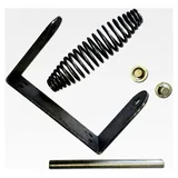 15,2 cm Edelstahl BBQ Smoker Grill Federgriff Montagehalterung