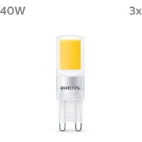 Philips LED G9 3.2W/827 klar, 3er-Pack (451056-00)