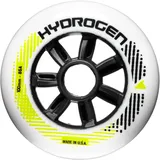 Rollerblade HYDROGEN 100/85A, 8 Inline Skate Rollen, Ersatzräder, Unisex, Weiss, 100mm/85A