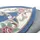 THEKO Ming Handtuftteppich 150 x 150 cm Blau