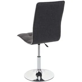 Mendler Esszimmerstuhl HWC-C41 Kunstleder grau