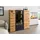Massivmoebel24 Highboard 148 x 143 x 43,5 cm Natur geölt/lackiert / Beige