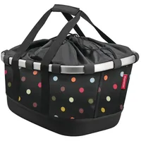 KLICKfix Bikebasket GT Dots Schwarz