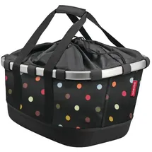 KLICKfix Bikebasket GT Dots Schwarz