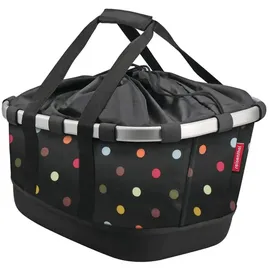 KLICKfix Bikebasket GT Dots Schwarz