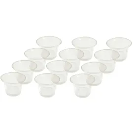 Provance Teelichtglas 12 St. Ø 6,3 cm transparent