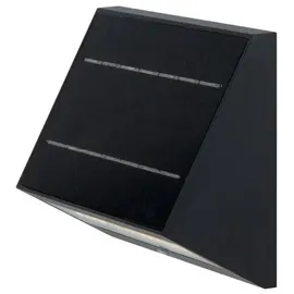 Sigor Solarleuchte Akku-Solarzelle 141mm 2,2W 200lm IP65 graphitgrau