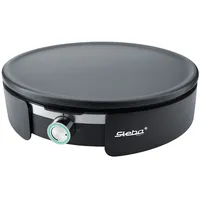 Steba CR 36 Crepes-Maker Schwarz/Edelstahl