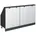 Unterschrank R-Line x x 81 6 Riffel/Anthrazit