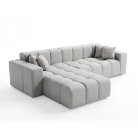 GRAINGOLD Ecksofa Loopo Grau Links