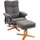 Homcom Relaxsessel Dunkelgrau, Kunststoff, Holz, 86x99x80 cm, Wohnzimmer, Sessel, Relaxsessel