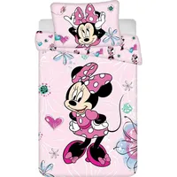 Jerry Fabrics Jerry, Kinderbettwäsche, Minnie Mouse (100 x 135 cm, 40 x 60 cm)