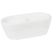 räder Eierbecher Guten Morgen Weiss