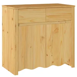 vidaXL Sideboard DRAMMEN 79x43x75,5 cm Massivholz Kiefer