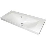 FACKELMANN Waschbecken »MALUA«, BxHxT: 80x14,1x35 cm - weiss