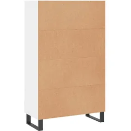 vidaXL Highboard Weiß 69,5x31x115 cm Holzwerkstoff