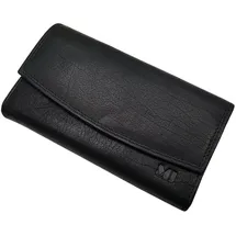 myledershop Kellner Geldbörse Unisex schwarz