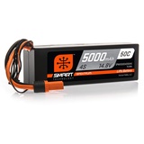 Spektrum 14.8V 5000mAh 4S 50C Smart Hardcase LiPo-Akku: IC5, SPMX50004S50H5