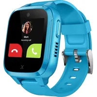 Xplora Kidzi Kinder-Telefonuhr, 4G, SIM, Anrufe, Nachrichten, Schulmodus, SOS, GPS, Kamera, Schrittzähler, 3 Monate Tarif inkl. (blau) - Blau