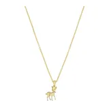 Prinzessin Lillifee Kette mit Anhänger 2038748 Gelb/Gold