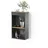 livinity® Weinregal 60 x 106 cm Goldkraft Eiche/Anthrazit