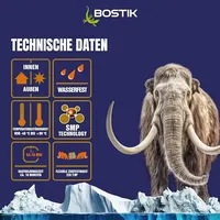 Bostik Montagekleber Mamut Glue Sparpack 6 x 450 g weiß