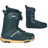 F2 Trans Damen Snowboard Softboots Park A-top Girl Easy Lock Gr. 36 Schwa Snowboardboots schwarz Gr. 36 (MP 23,0)