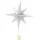 Home Styling Collection Sternspitze 30 cm Silber
