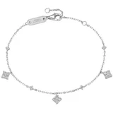 GIORGIO MARTELLO MILANO Armband mit Behang, weiß, Silber 925, Größe 19 cm
