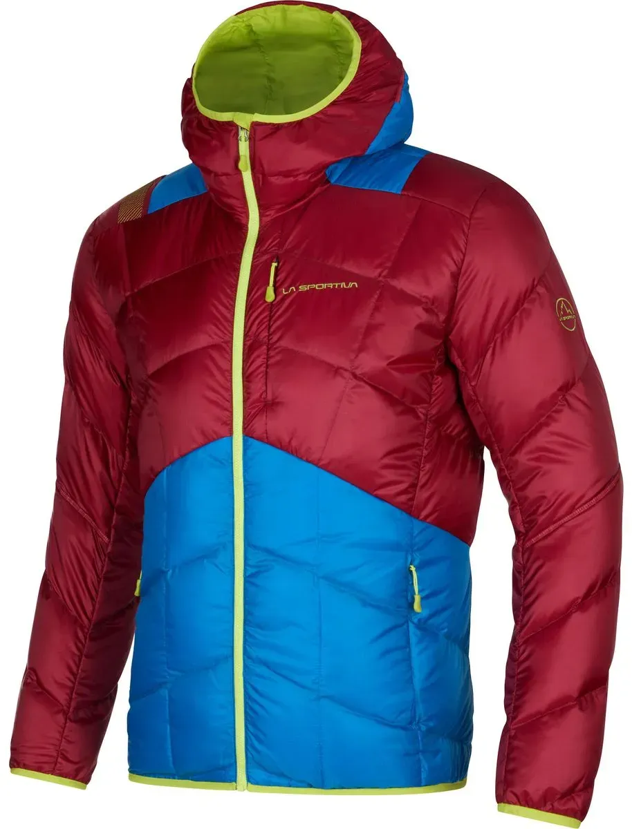 La Sportiva Pinnacle Down Jacket Men sangria/electric blue (320634) S