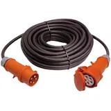 as - Schwabe AS Schwabe Verlängerungskabel 32 A Schwarz 25.00 m H07RN-F 5G 4 mm2