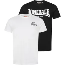 Lonsdale Yarnbrook schwarz 3XL