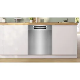 Bosch Unterbaugeschirrspüler Serie 2 »SMU2HVS02E«, 14 Maßgedecke, Flexibilität dank VarioSchublade & höhenverstellbarer Oberkorb