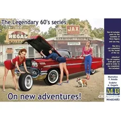 MASTER BOX LTD. MB24082 1:24 The Legendary 60's series. On new adventures!