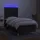 vidaXL Boxspringbett 100 x 200 cm Schwarz