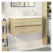 vidaXL Badmöbel-Set Modell 3 2-tlg. Eiche