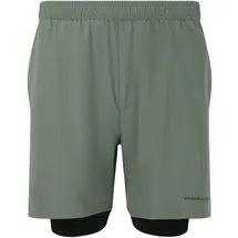 Endurance Herren Kros 2-in-1 Shorts grün