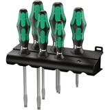 Wera Kraftform Plus Serie 300 334/355 SK/6 Schraubendrehersatz, 6-tlg. (05007681001)