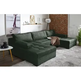 Collection AB Wohnlandschaft Polyester 3-Sitzer Grün