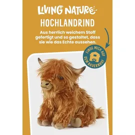 Living Nature Highland Kuh 20 cm Braun