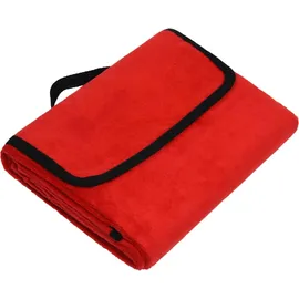 James & Nicholson Picknickdecke rot One Size