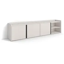 SKRAUT HOME Lowboard 207x50x35 cm Beige Holzwerkstoff