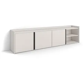 SKRAUT HOME Lowboard 207x50x35 cm Beige Holzwerkstoff